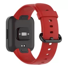 Correa De Caucho De Silicona Para Xiaomi Redmi Mi Watch 2 Lite - Color Rojo