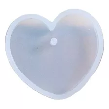 Molde Silicon Para Colgante Dije Corazón Resina Bisutería