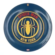 Pack 4 / Plato Ceramica Spiderman 24cm / Licencia Oficial