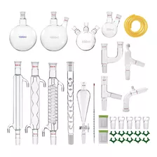 Cristalería De Laboratorio 24/40,química 32 Piezas 