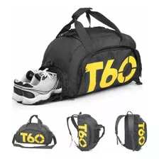 Maleta Deportiva Gym Viaje Mochila Impermeable Calidad T60 G