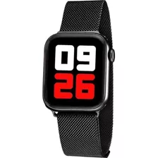 Relógio Seculus Smartwatch Inteligente Tela Amoled C/touch P Cor Da Caixa Preto Cor Da Pulseira Preto Cor Do Bisel Preto