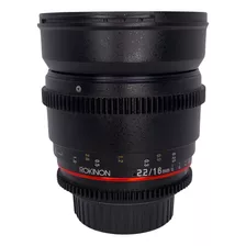 Lente Rokinon Para Nikon 16mm T 2.2 Ed As Umc