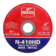 25 Discos De Corte Metal 4 1/2, 1 Mm