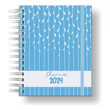  Planner Agenda Semanal/ Mensal 2024 Organizador Anual Blue