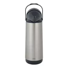 Garrafa Térmica De Pressão Mor Nobile Inox 1,9 Litros