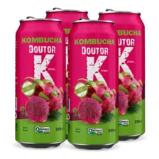Kit Com 04 - Kombucha Orgânica Sabor Pitaya 350ml Drk