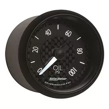 Auto Meter 8053 Serie Gt Medidor De Presión De Aceite El