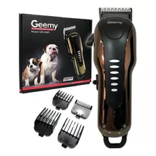 Maquina De Peluquería Canina Recargable Pro Gemei Gm-6063