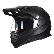 Casco Para Moto Triangle Full Face M Color Negro Talla L