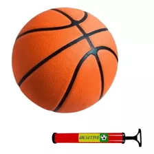 Bola De Basquete Basketball Com Bomba De Ar De Encher