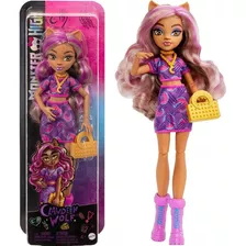 Boneca Monster High Clawdeen Mulher Loba Articulada - Mattel