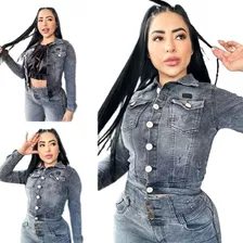 Chaquetas Jeans Strech Para Dama Bonitas Moda Colombiana 