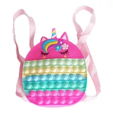 Mochila Infantil Pop It Franjinha 