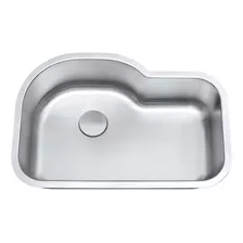 Cuba De Cozinha De Aço Inox 1mm Escovado C103 80x53,7x22,9cm