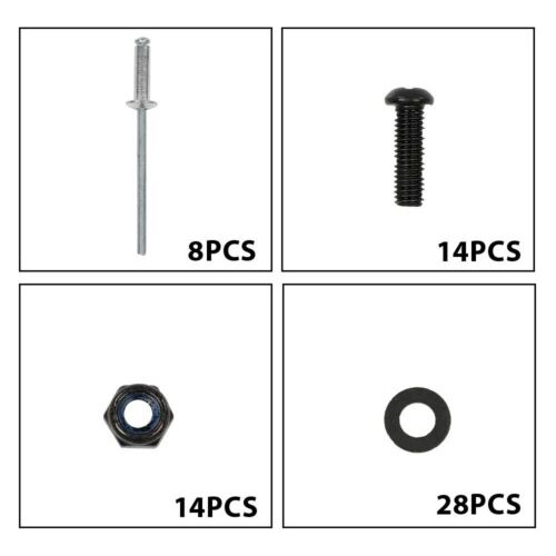 Fit For Humvee Hummer H1 Ecv Hood Rubber Seal Kit M998 M Oad Foto 7