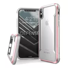 Estuche Para iPhone XS / X X-doria Defense Shield Oro Rosa