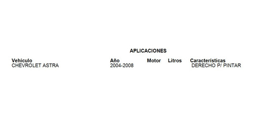 Espejo Retrovisor Derecho Chevrolet Astra 2006 P/ Pintar Tyc Foto 2
