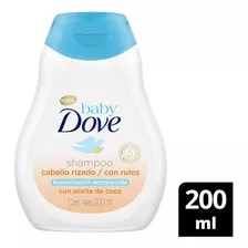Shampoo Baby Dove Humectación Enriquecida Cabello Rizado En Botella De 200ml Por 1 Unidad