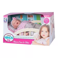 Boneca Ninos Reborn Sons De Bebê Cotiplas 2211