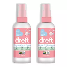 Dreft Jabón Para Botellas Y Platos, 3 Oz (paquete De 2)