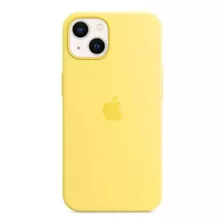 Funda Silicone Case Para iPhone Amarillo Suave