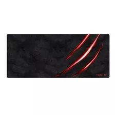 Mouse Pad Gamer Havit Hv-mp860 De Goma Xl 30cm X 70cm X 3mm Negro/rojo