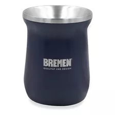 Mate Acero Inoxidable Bremen 7743 Térmico 300 Ml 150 Gr Color Azul Liso