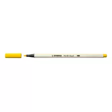 Caneta Pen 68 Brush Cor 44 Amarelo - Stabilo