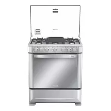 Cocina De Piso A Gas 76 Cm Inox Mabe - Cmp7630fx0