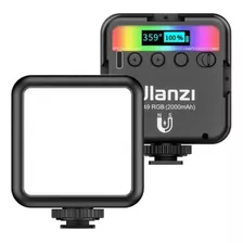 Ulanzi Vl49 Rgb Bolso Levou Luz De Vídeo 2500k-9000k Dimmabl