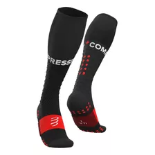 Meia Cano Alto De Compressão Compressport Full Socks 