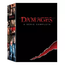 Damages Box 1ª À 5ª Temporadas Série Completa 15 Dvds