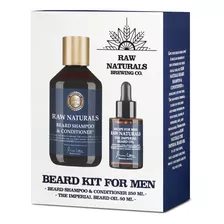 Raw Naturals Kit De Barba Para Hombres