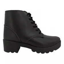 Bota Coturno Infantil Kidy Slim Feminino Preto 1350040