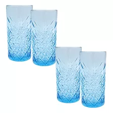 Juego De Vaso Vidrio Tragos Timeless Pasabahce 450ml Set X4 