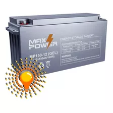 Bateria Sellada Vrla Gel 12v 150ah Maxpower Para Ups Y Solar