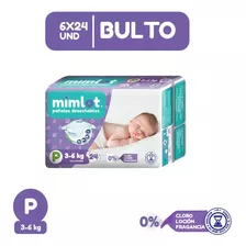 Pañales Bebe Mimlot Talla P - Por Bulto