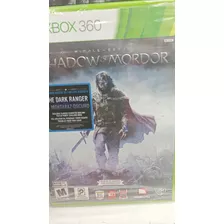 Shadow Of Mordor Para Xbox 360 Original Físico 