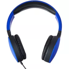 Headphone Dobrável New Fun P2 Azul Multilaser - Ph272 Cor Azul/preto