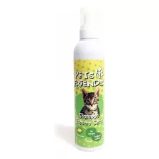 Shampoo Espuma Seca Gato 300 Ml Aroma Limón Pets & Friends