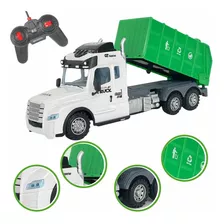 Garbage Truck Cks Caminhão De Lixo Controle Remoto Luz E Som