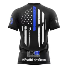 Camiseta Profit Dry Fit Espartanos Preta Ou Azul Ou Branca