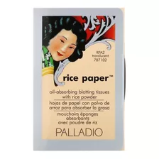 Palladio Genuino Hojas Papel De Arroz Cero Brillo En Tu Cara