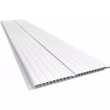 Cielorraso Pvc Tabla 4 Mt X 7mm Blanco Frisado