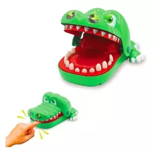 Jogo Crocodilo Jacaré Bocão Morde Dedo Brinquedo Infantil 