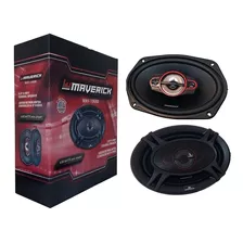 Juego De Parlantes Para Auto 6x9 Maverick 4 Vías 650w Audio Color Negro