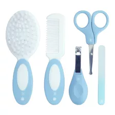 Kit Higiene Para Bebê 5 Peças Pimpolho Cor Cinza