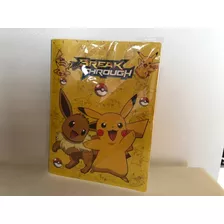 Album Para 240 Cartas Pokemon, Diseño Eevee Y Pikachu