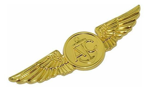 Navy Aircrew Gold Metal Auto Emblema Foto 2